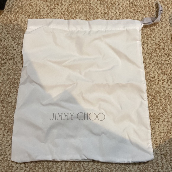 Jimmy Choo *NEVER WORN IN BOX* Drive Metallic Wedge Espadrille Sandals